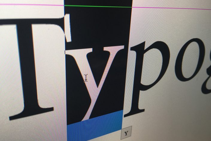 Typografie ist Detailarbeit